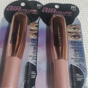 L'Oreal Air Volume Mega Mascara in Intense Black and Pink